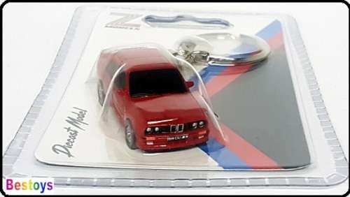 Z Models Diecast Model Car VW BMW E 30 E30 M 3 M3 on Keyring Keychain new in pack