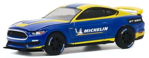 Greenlight Diecast Model Car Exclusive Ford Mustang Shelby GT 350 R  GT350 R 2019 "Michelin" 1/64 sc