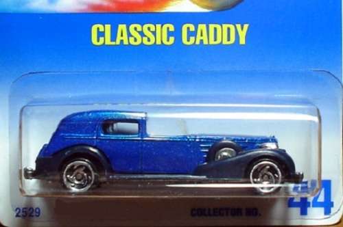 Hotwheels Hot Wheels Diecast Model Car 1991 No 44 Classic Caddy Cadillac 1/64 scale new in pack