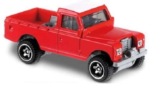 Hotwheels Hot Wheels Diecast Model Car First Ed 2019 111 / 250 Land Rover Series 3 Pickup Hot Trucks