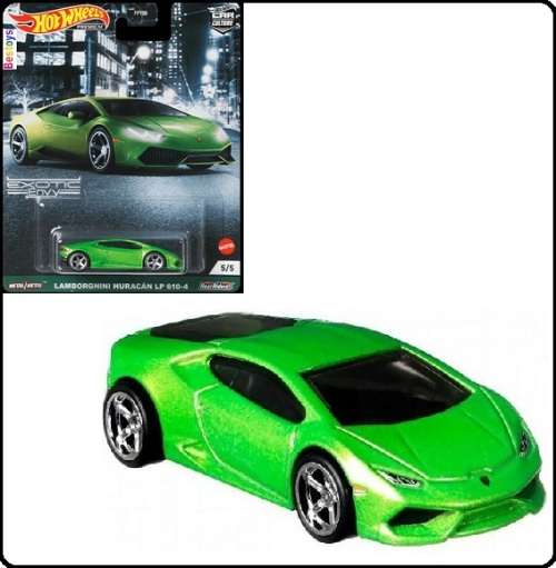 Hot Wheels Hotwheels Diecast Model Car Exotic Envy Lamborghini Huracan LP 610-4 1/64 scale new
