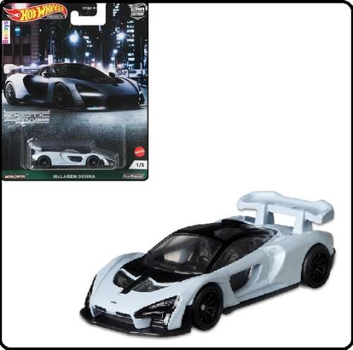 Hot Wheels Hotwheels Diecast Model Car Exotic Envy McLaren Senna 1/64 scale new in pack