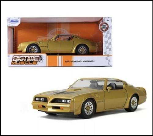 JADA  Diecast Model Car Bigtime Muscle 32302 Pontiac Firebird 1977 1/24 scale new in pack