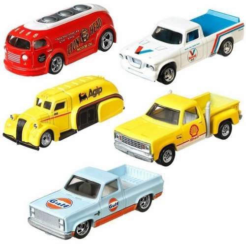 Hotwheels Hot Wheels Diecast Model Car Pop Culture Fuel Chevy Silverado Pickup 1983 "Gulf" 1/64 scal