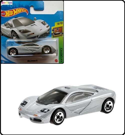 Hotwheels Hot Wheels Diecast Model Car 2021 235 / 250 McLaren P 1 P1 Exotics 1/64 scale new in pack