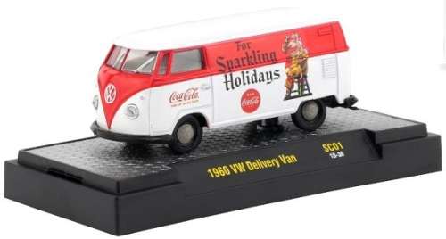 Castline M2 Diecast Model Car VW Volkswagen Kombi Panelvan 1960 `Coca Cola` 1/64 scale new in pack