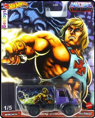 Hotwheels Hot Wheels Diecast Model Car Pop Culture Masters of the Universe Mercedes Menz Unimog U 13