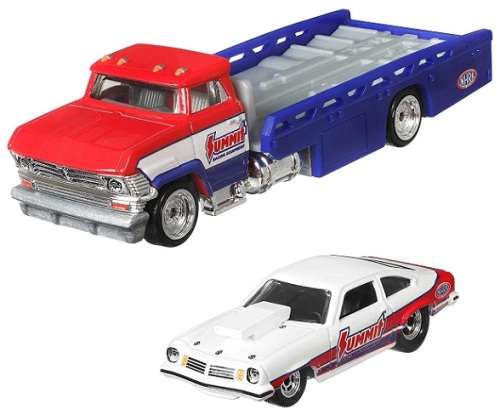 Hotwheels Hot Wheels Diecast Model Car Culture Team Transport Chevy Vega Pro Stock 1974 + Horizon Ha