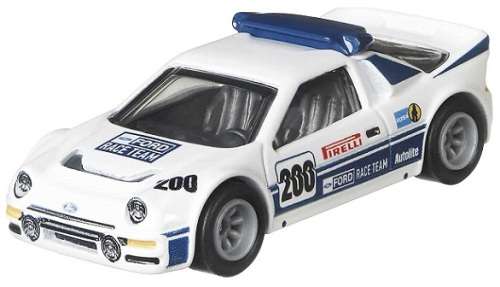 Hotwheels Hot Wheels Diecast Model Car Culture Team Transport Ford RS 200 RS200 No 200 + Van + Trail