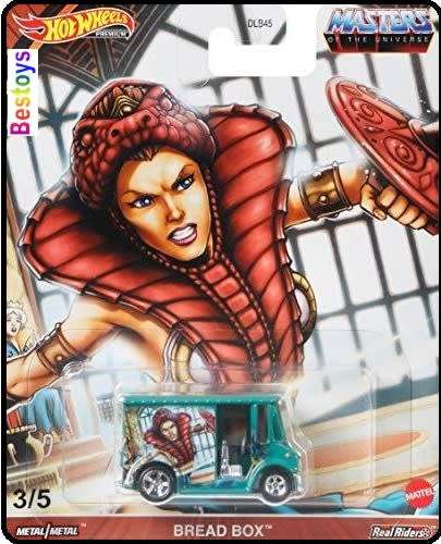 Hotwheels Hot Wheels Diecast Model Car Pop Culture Set Masters Of The Universe VW Kombi Chevy Merced