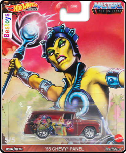 Hotwheels Hot Wheels Diecast Model Car Pop Culture Set Masters Of The Universe VW Kombi Chevy Merced