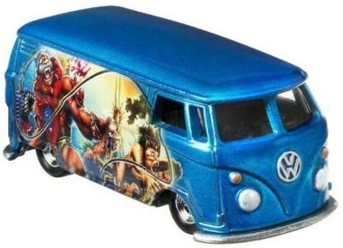 Hotwheels Hot Wheels Diecast Model Car Pop Culture Set Masters Of The Universe VW Kombi Chevy Merced