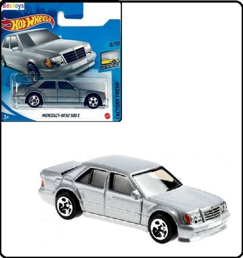 Hotwheels Hot Wheels Diecast Model Car 2021 145 / 250  Mercedes Benz 500 E 500E 1/64 scale new in pa