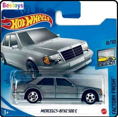 Hotwheels Hot Wheels Diecast Model Car 2021 145 / 250  Mercedes Benz 500 E 500E 1/64 scale new in pa