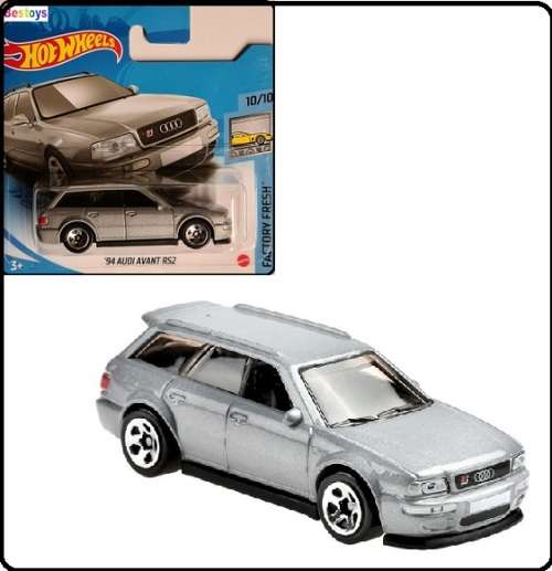 Hotwheels Hot Wheels Diecast Model Car 2021 157 / 250 Audi Avant RS 2 RS2 1994 Stationwagon 1/64 sca