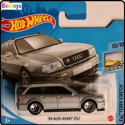 Hotwheels Hot Wheels Diecast Model Car 2021 157 / 250 Audi Avant RS 2 RS2 1994 Stationwagon 1/64 sca