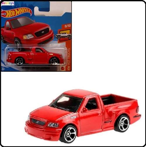 Hotwheels Hot Wheels Diecast Model Car 2021 237 / 250 Ford F 150 F150 SVT Lightning Pickup 1999 Hot