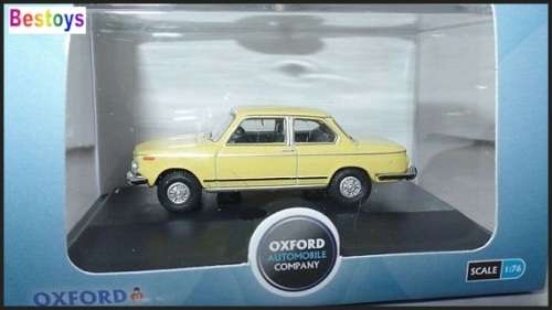 Oxford Diecast Model Car BM02002 BMW 2002 1/76 OO railway scale new in pack