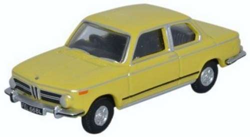 Oxford Diecast Model Car BM02002 BMW 2002 1/76 OO railway scale new in pack