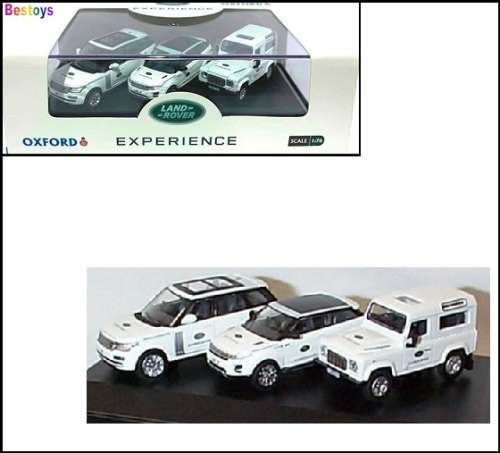 Oxford Diecast Model Car SET59 Land Rover Experience Land Rover Range Rover 1/76 OO Railway scale