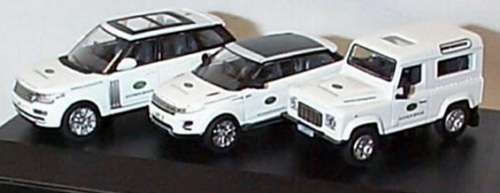 Oxford Diecast Model Car SET59 Land Rover Experience Land Rover Range Rover 1/76 OO Railway scale