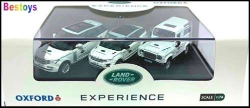 Oxford Diecast Model Car SET59 Land Rover Experience Land Rover Range Rover 1/76 OO Railway scale