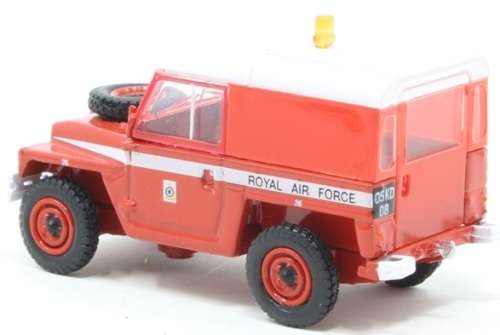 Oxford Diecast Model Car LRL003 Land Rover 1/2 ton Lightweight RAF Red Arrows Military 1/76 OO rail