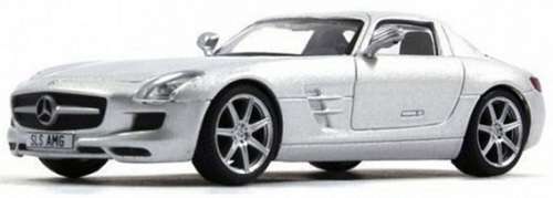 Supercars Diecast Model Car Collection Mercedes Benz SLS AMG 1/43 scale new in pack