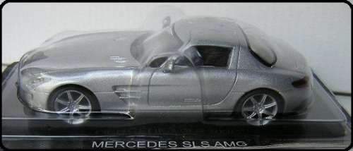Supercars Diecast Model Car Collection Mercedes Benz SLS AMG 1/43 scale new in pack