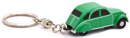 Z Models Diecast Model Car Citroen 2 CV 2CV on Keyring Keychain new in pack