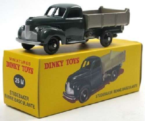 Atlas Norev Mattel Diecast Model Car Dinky Collection Studebaker Tipper Truck No 25 M 1/43 scale new