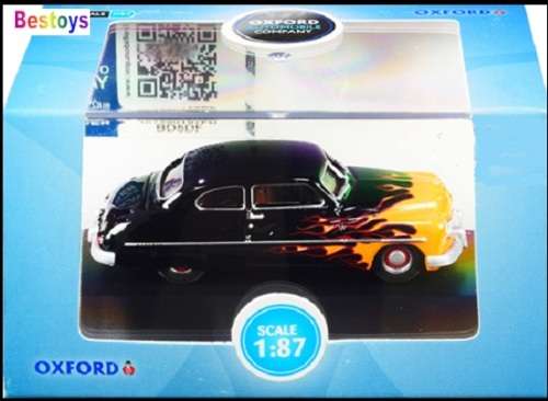 Oxford Diecast Model CarME49009 Mercury Coupe 1949 Hot Rod 1/87 HO railway scale new in pack