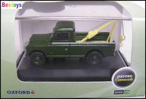 Oxford Diecast Model Car LAN2009 Land Rover Series II 2 Tow Truck Recovery 1/76 OO railway scale new