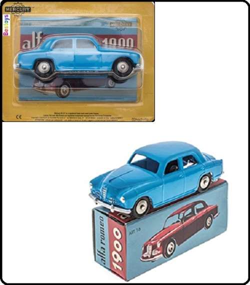 Hachette Mercury Diecast Model Car Collection Alfa Romeo 1900 1/43 scale