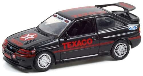 Greenlight Diecast Model Car Running on Empty Ford Escort RS Cosworth 1995 "Texaco" 1/64 scale new