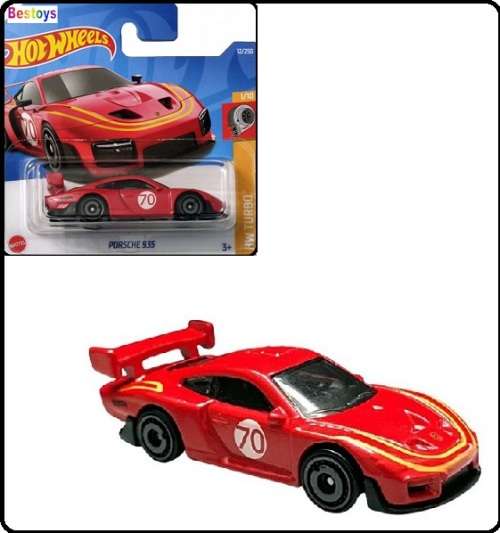 Hotwheels Hot Wheels Diecast Model Car 2022 12 / 250 Porsche 935 No 70 Turbo 1/64 scale new in pack