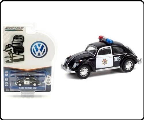 Greenlight Diecast Model Car VDub Series VW Volkswagen Beetle Veracruz Mexico Police 1/64 scale new