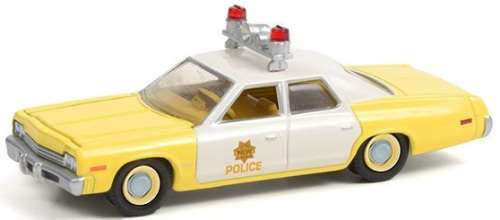 Greenlight Diecast Model Car Hot Pursuit Police Dodge Monaco 1974 Las Vegas Nevada Metropolitan 1/64