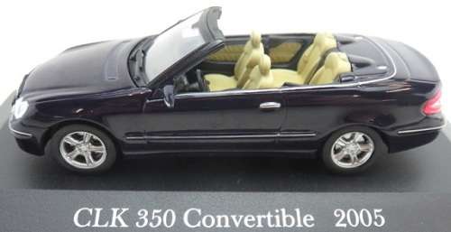 Mercedes Benz Diecast Model Car Collection Mercedes Benz CLK 350 CLK350 Cabrio 2005 1/43 scale new