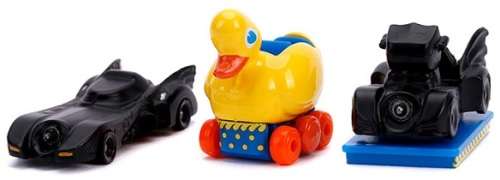 JADA Diecast Model Car Nano Set Batman Batmobile Penguin Duck Penguin Ride Movie Film TV