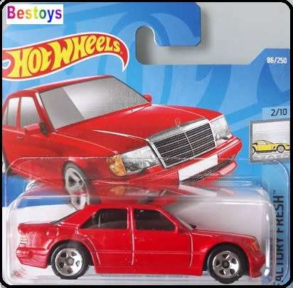 Hotwheels Hot Wheels Diecast Model Car 2022 86 / 250 Mercedes Benz 500 E 1/64 scale new in pack