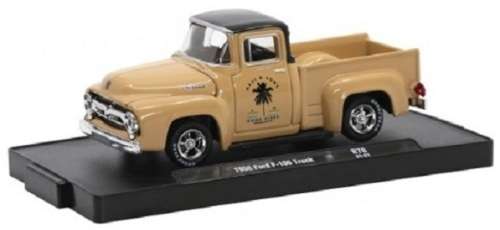 Castline M2 Diecast Model Car Auto Drivers Ford F 100 F100 Pickup 1956 "Maui & Sons" 1/64 scale new