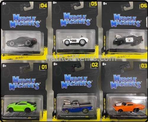 Maisto Muscle Machines Diecast Model Car Dodge Charger 1966 1/64 scale new in pack