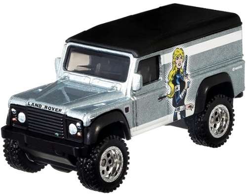 Hotwheels Hot Wheels Diecast Model Car Pop Culture Marvel Comics Set VW Land Rover MBK Hiway Combat