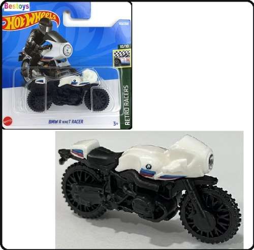 Hotwheels Hot Wheels Diecast Model Bike Motorcycle 2022 153 / 250 BMW R NineT Nine T Racer Retro Rac