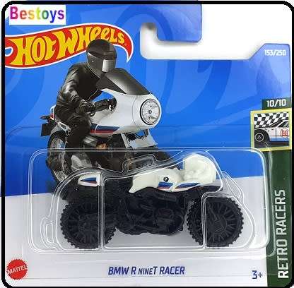 Hotwheels Hot Wheels Diecast Model Bike Motorcycle 2022 153 / 250 BMW R NineT Nine T Racer Retro Rac
