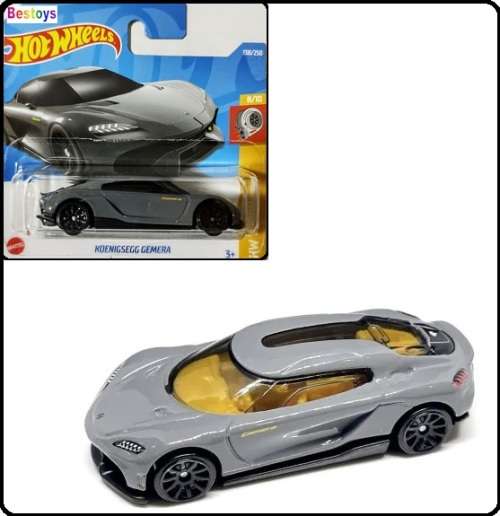 Hotwheels Hot Wheels Diecast Model Car 2022 138 / 250  Koenigsegg Gemera Turbo 1/64 scale new in pac