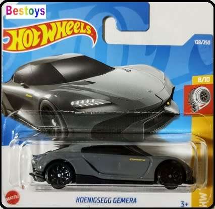 Hotwheels Hot Wheels Diecast Model Car 2022 138 / 250  Koenigsegg Gemera Turbo 1/64 scale new in pac