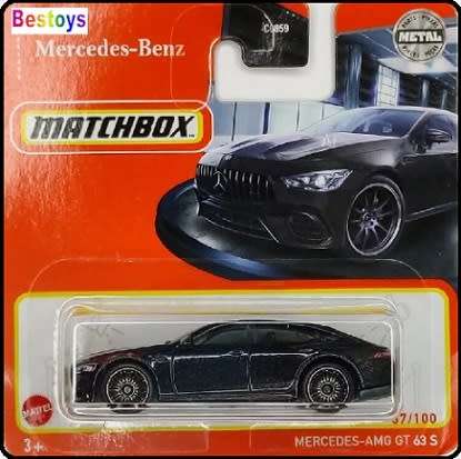 Matchbox Diecast Model Car 2022 37 / 100 Mercedes Benz AMG GT 63 S 1/64 scale new in pack
