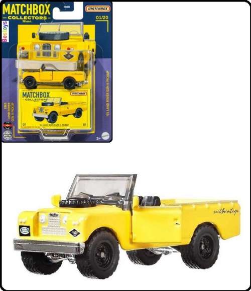 Matchbox Diecast Model Car 2021 Collectors Land Rover Series 2 Pickup 1965 1/64 scale new in pack